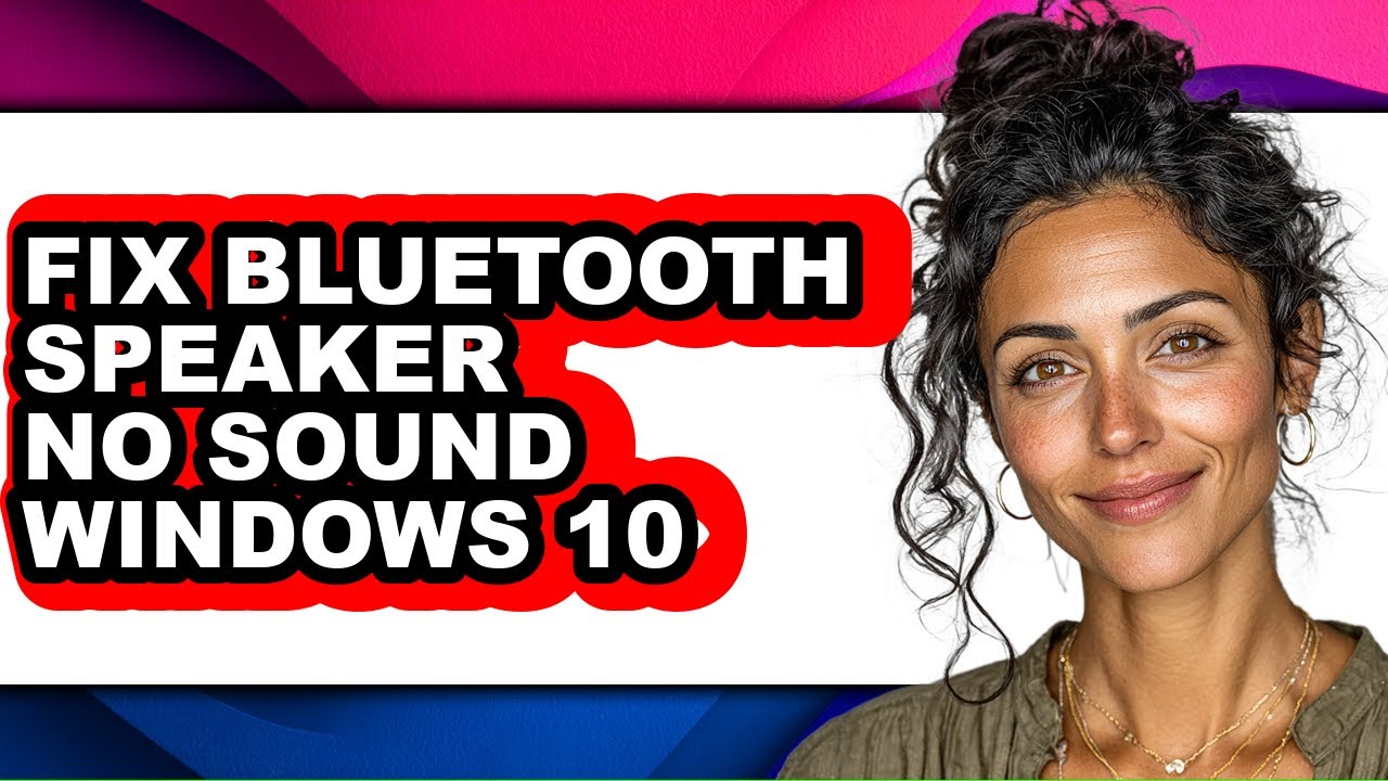 How to Fix Bluetooth Speaker No Sound Windows 10 - Step by Step - YouTube