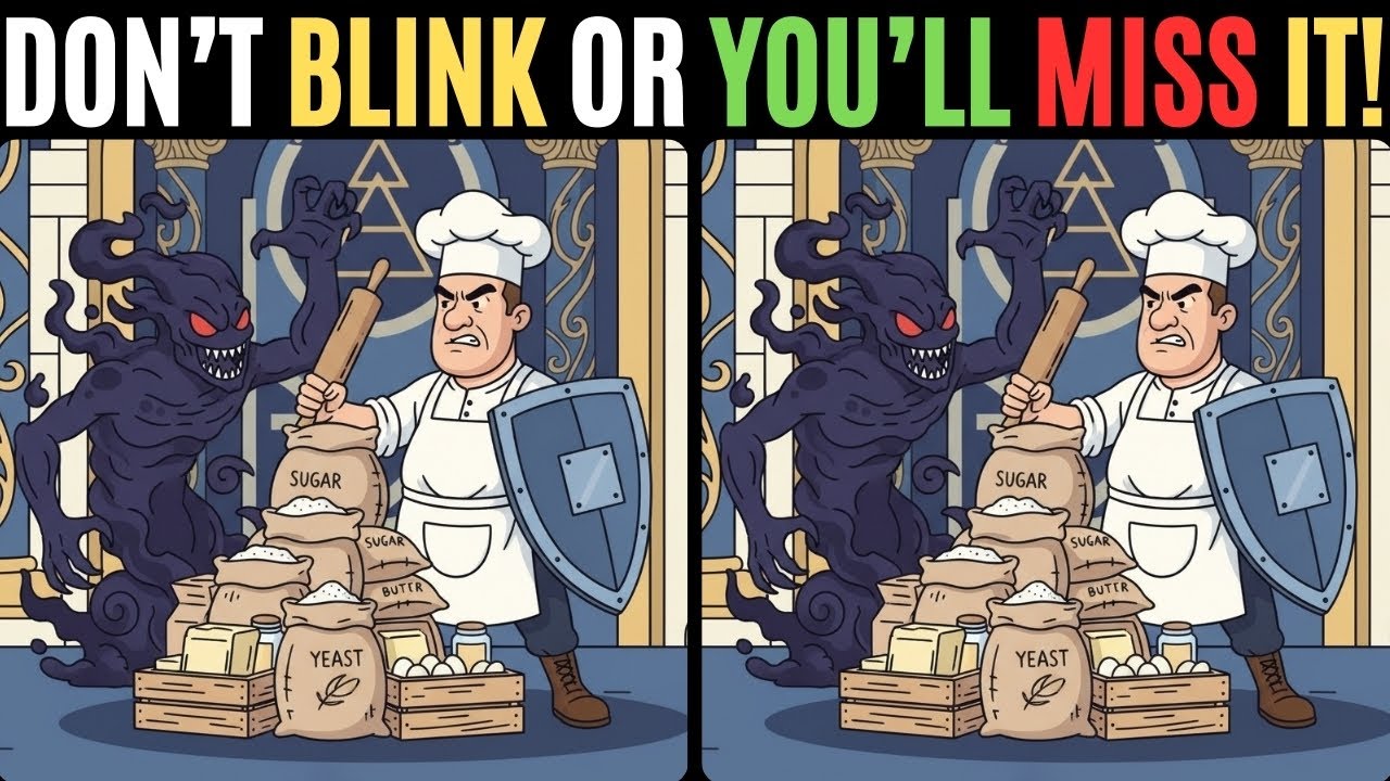 Найди Отличия 🧩 Мощная Тренировка Мозга! 💪 50 Минут Непрерывных Пазлов 🚀⏱️ 