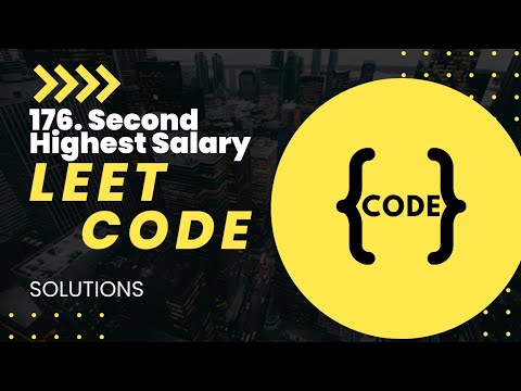 176. Second Highest Salary || LeetCode Solutions