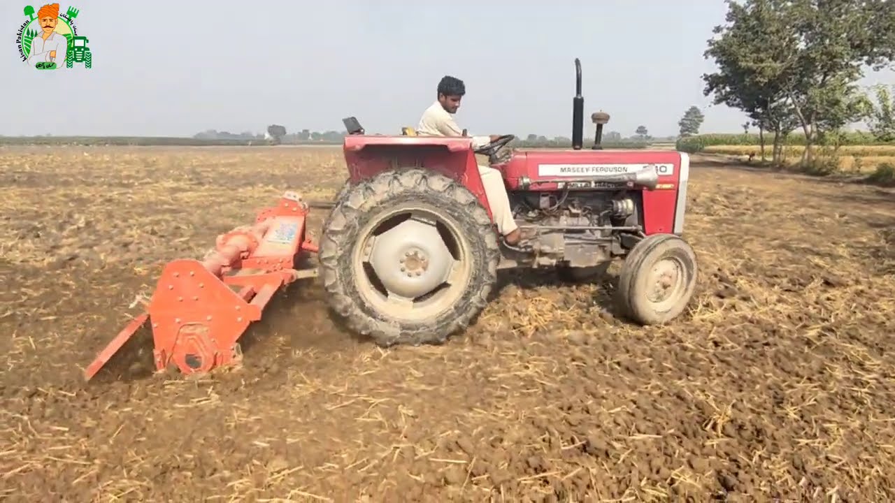 Massey Ferguson 240 rotavator performance 60 catr
