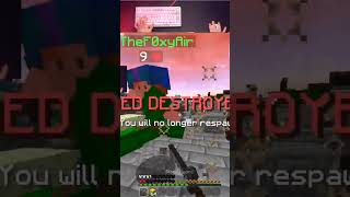 F dich #minecraft #ghg #gaming #grind #twitch #challenge #bedwars #hypixel #darknescake