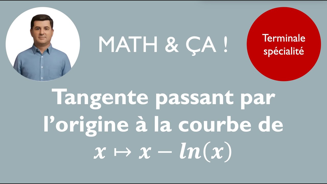 Tangente passant par l'origine à la courbe de xln(x) YouTube — free download