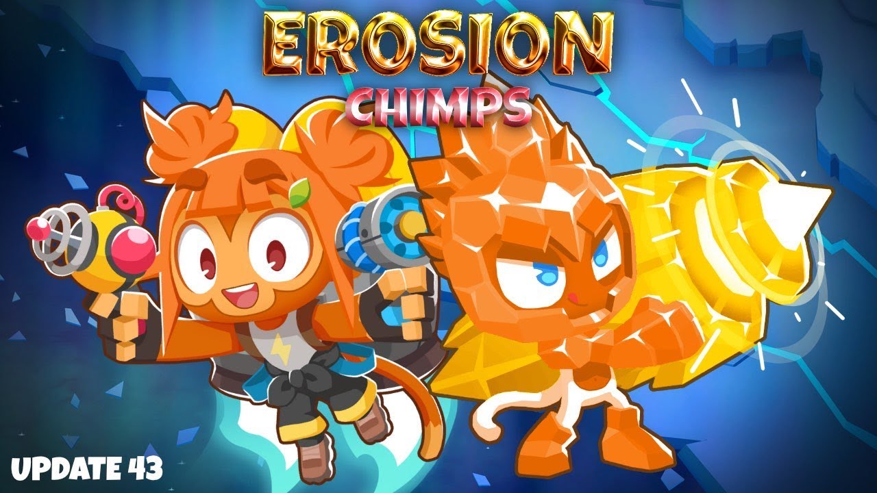 EASY Erosion CHIMPS Black Border Guide with Rosalia in 8 Minutes! (BTD6)