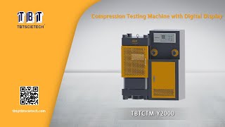 TBTCTM-Y2000 Compression Testing Machine with Digital Display