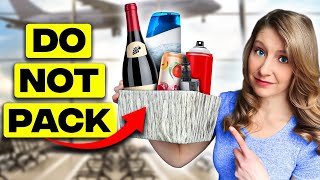 Checkin Bag Rules 2024: 10 Things to NEVER Pack in Checked Luggage!