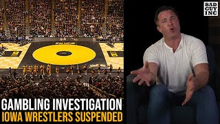 Six Iowa wrestlers suspended during gambling investigation…