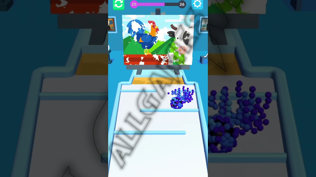 Art Ball 3D LVL 25 Gameplay FUN GAME 