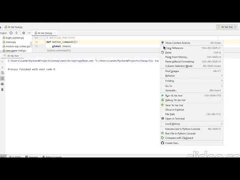 Tic Tac Toe Multiplayer in Python | Pycharm | Very Easy | Tutorial |