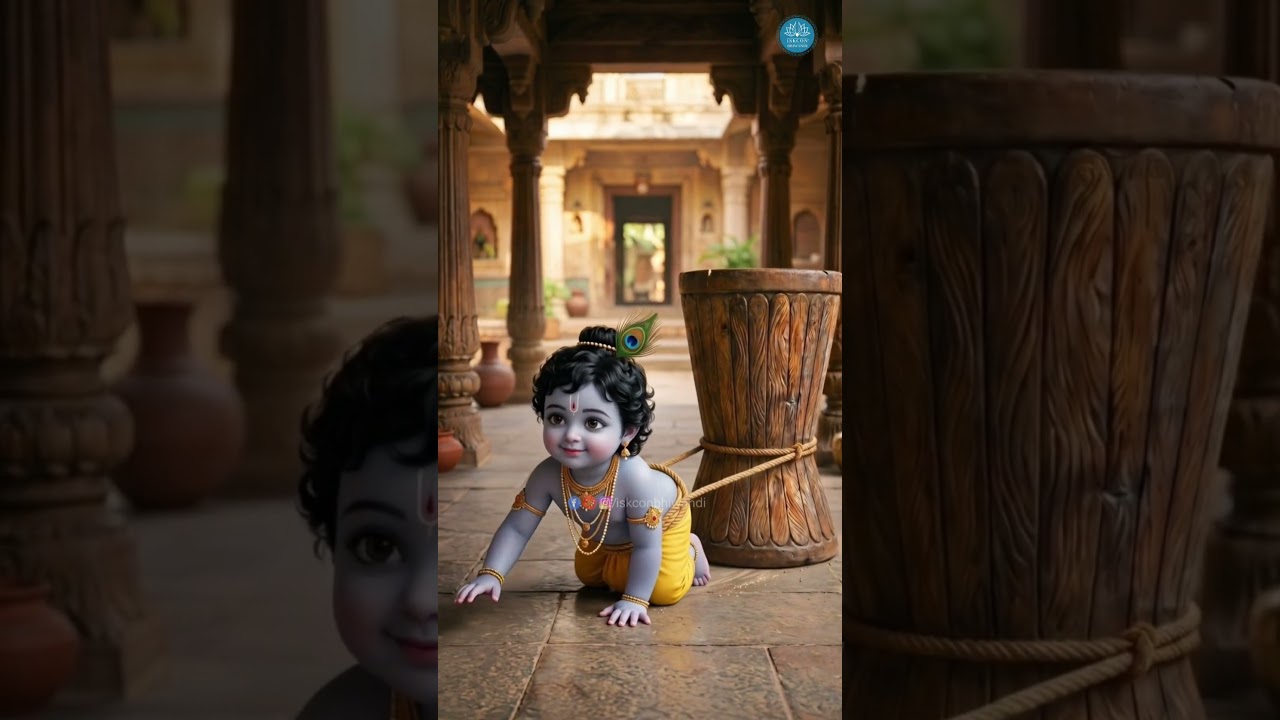 Episode 8 | Krishna Liberates Nalakuvara & Manigriva | The Arjuna Trees | Krishna Leela