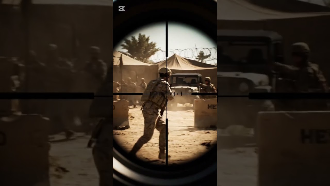 The SNIPER humbles the soldier. 