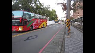 20220114 新竹轉運站公車專用道施工 國道客運動線