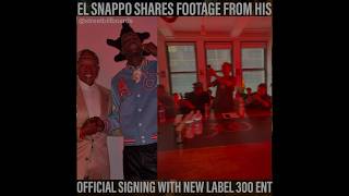 BROWARD ARTIST EL SNAPPO OFFICIALLY SIGNS TO 300 ENTERTAINMENT #shorts
