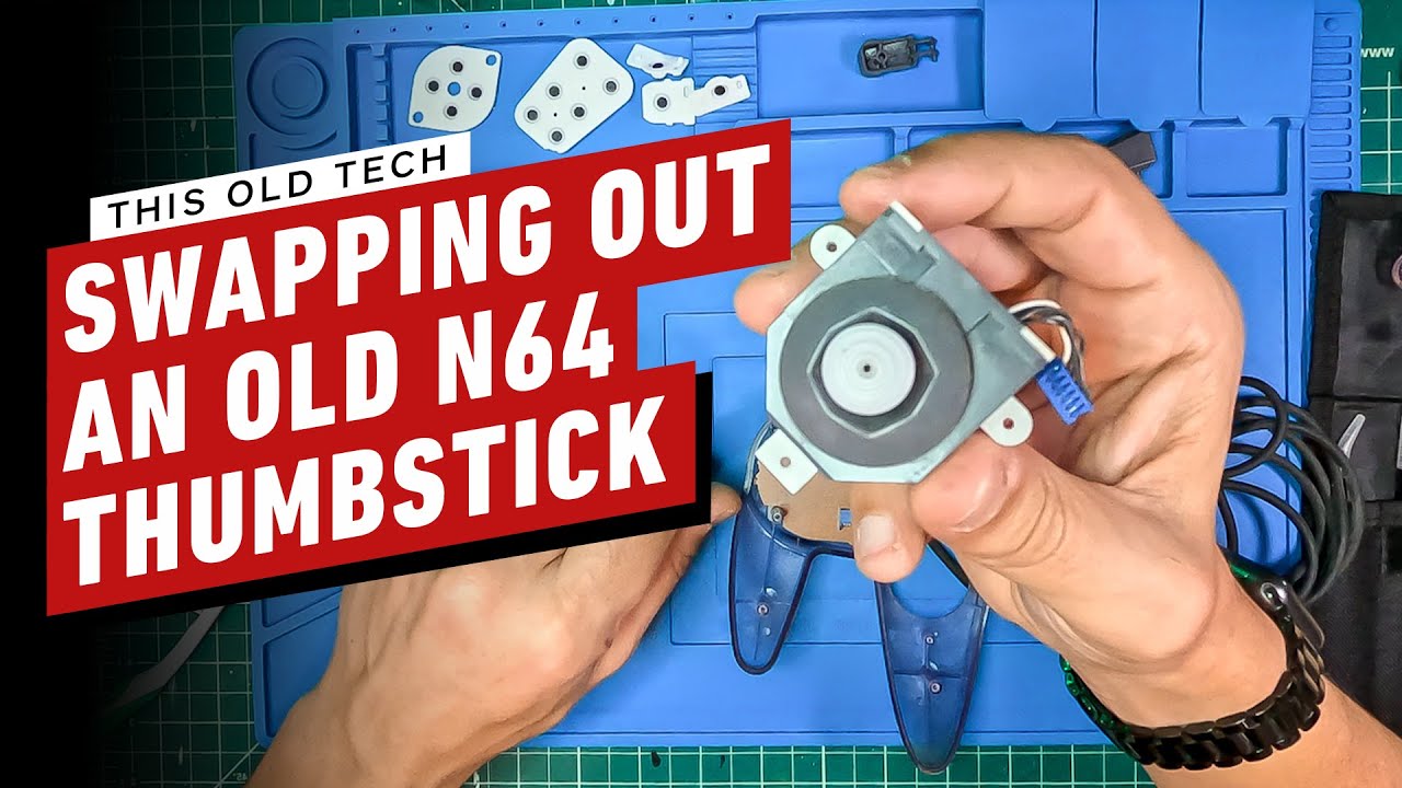 Fixing an Old N64 Controller Thumbstick Is Easier Than You Think | This Old Tech