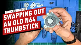 Fixing an Old N64 Controller Thumbstick Is Easier Than You Think | This Old Tech