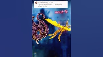 Godzilla in hell vs Monsterours | Who