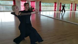 Oksana Zaver & Mirko Gozzoli. Lessons. New Choreography. International Tango. Lesson With Mirko.