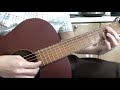 ギター練習日記/耳コピを終えた/矢後憲太/アコギ/Guitar Practice Diary