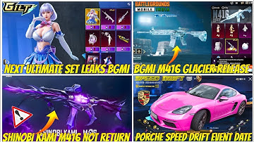 NEXT ULTIMATE SET LEAKS | M4 GLACIER RELEASE DATE | SHINOBI KAMI M4 | PORCHE SPEED DRIFT | UC EVENT 