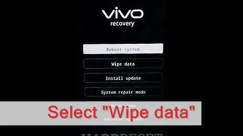 Hard Reset (Wipe data) VIVO Y91