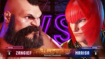 Zangief vs Marisa - Street Fighter 6 Spring Tournament Round 1: Match 3