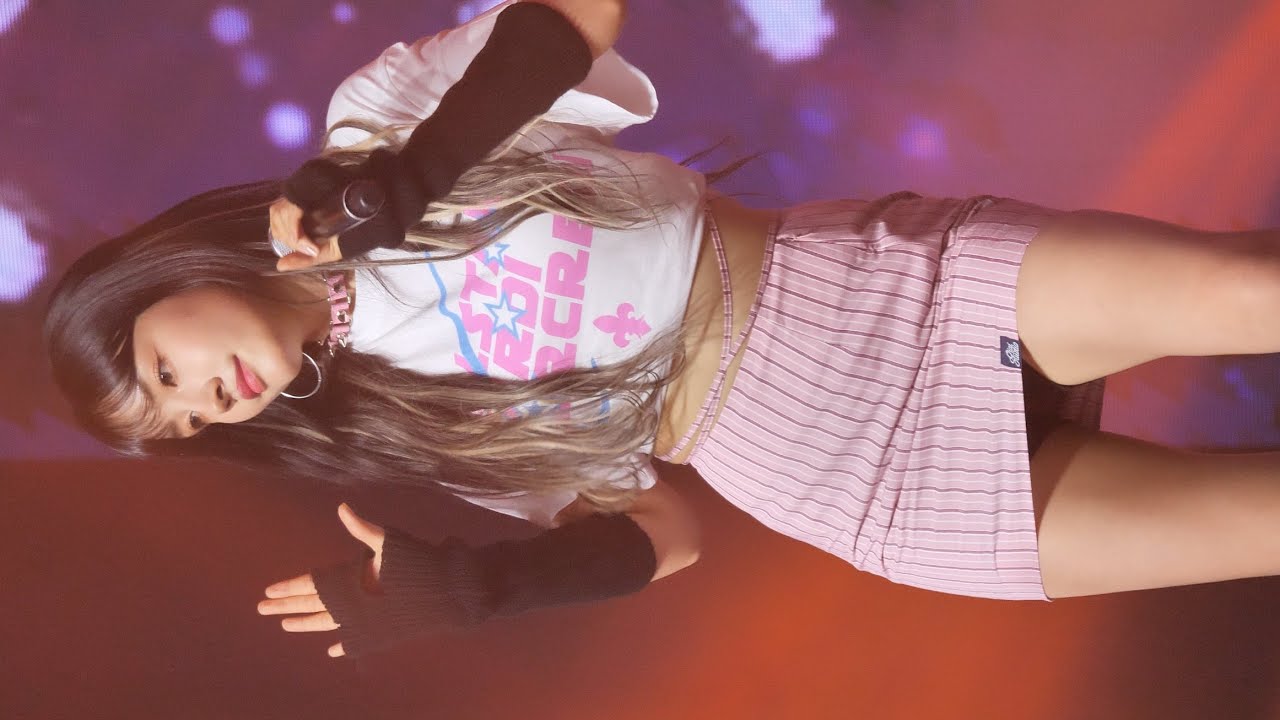 230428 스테이씨 STAYC 윤 - SO WHAT (의정부중앙아시아영화제 신한대학교) 직캠 fancam by zam