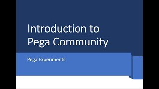 Introduction to Pega Community screenshot 3