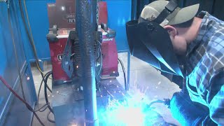 Kids Learn To Weld At WITCC Summer Camp