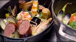 New England Clam Bake Recipe | Chef Marcus Ware | Greydon House Restaurant | STAUB
