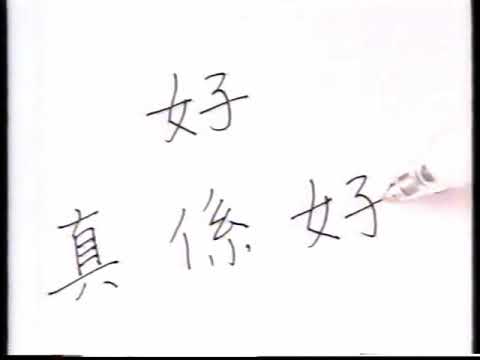 1996 商業廣告 斑馬牌真美筆