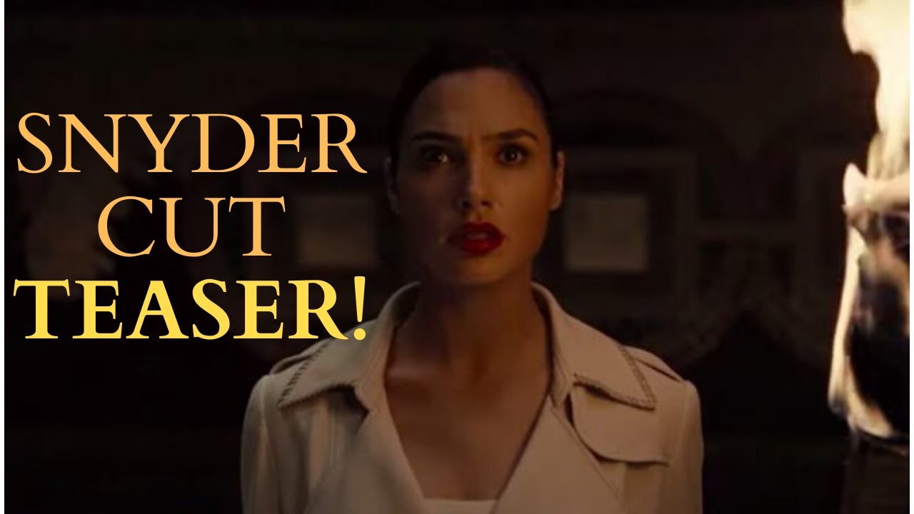 BREAKING: Justice League Snyder Cut Teaser Trailer | HBO ...