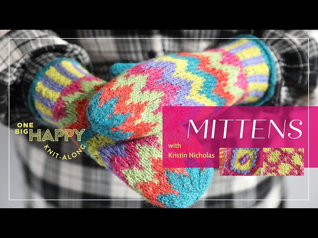 Episode 6: Norwegian Flower Mittens Knit-Along - Embroidery on