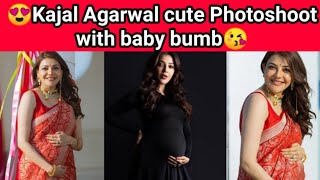 Kajal Agarwal New Photoshootwith Baby Bumb