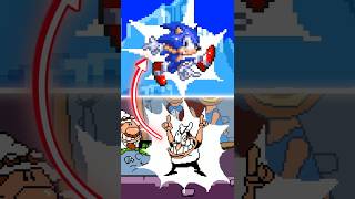Sonic Can TAUNT Like Peppino Now?! 🍕⚡ [Sonic 3 A.I.R. Mods Shorts] #pizzatowershorts