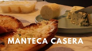 Cómo hacer MANTECA CASERA, mantequilla CON 1 SOLO INGREDIENTE | Tenedor Libre