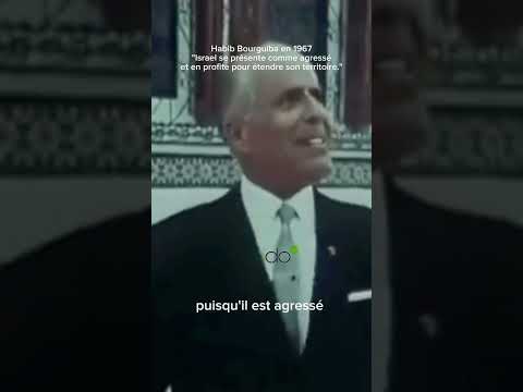 Habib Bourguiba En 1967 I S R A E L Se Présente Comme Agressée Bourguiba Tunisie