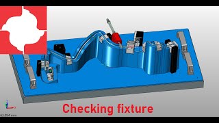 Checking fixture for automotive