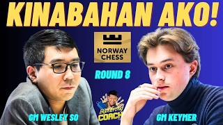 Muntik Pa Buti Nalang Mabilis Si Wesley So Vs Keymer Norway 2026 Round 8