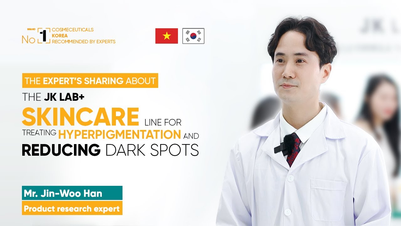 The expert's sharing about the JK LAB+ skincare line for treating ...