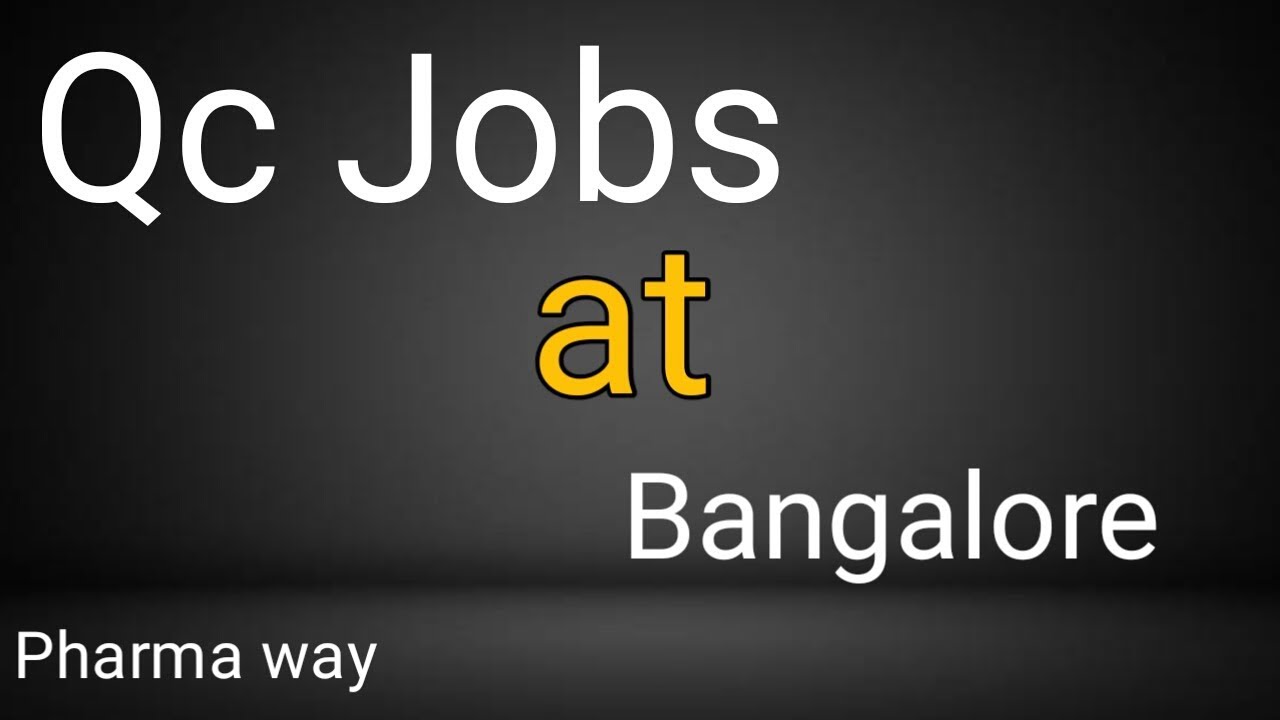 Pharma Jobs at Bangalore Micro Labs Ltd | 
