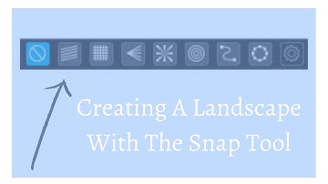✧ Using The Snap Tool To Create A Landscape ✧ (Medibang Paint Pro)