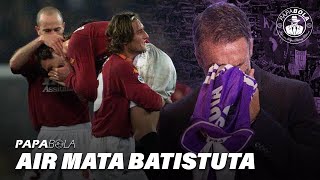 Ketika Batistuta Dua Kali Dibuat Menangis karena Kecintaannya Terhadap Fiorentina