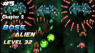GALAXY INVADERS PART 5 CHAPTER 2 LEVEL 31-32 GAME TEMBAK PESAWAT ALIEN, GAME MOBILE, CREATOR GAME. screenshot 5