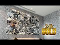 Going crazy with 24ct GOLD!! We get SIX BREATHTAKING artworks completed!