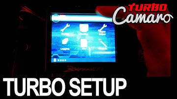 1967 Turbo Camaro - Easy Holley Sniper EFI Turbo Tune & Handheld Configuration