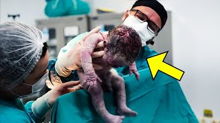 Anne, Kız Bebek Doğurduktan Saniyeler Sonra Doktorlar Garip Bir Şey Keşfediyor