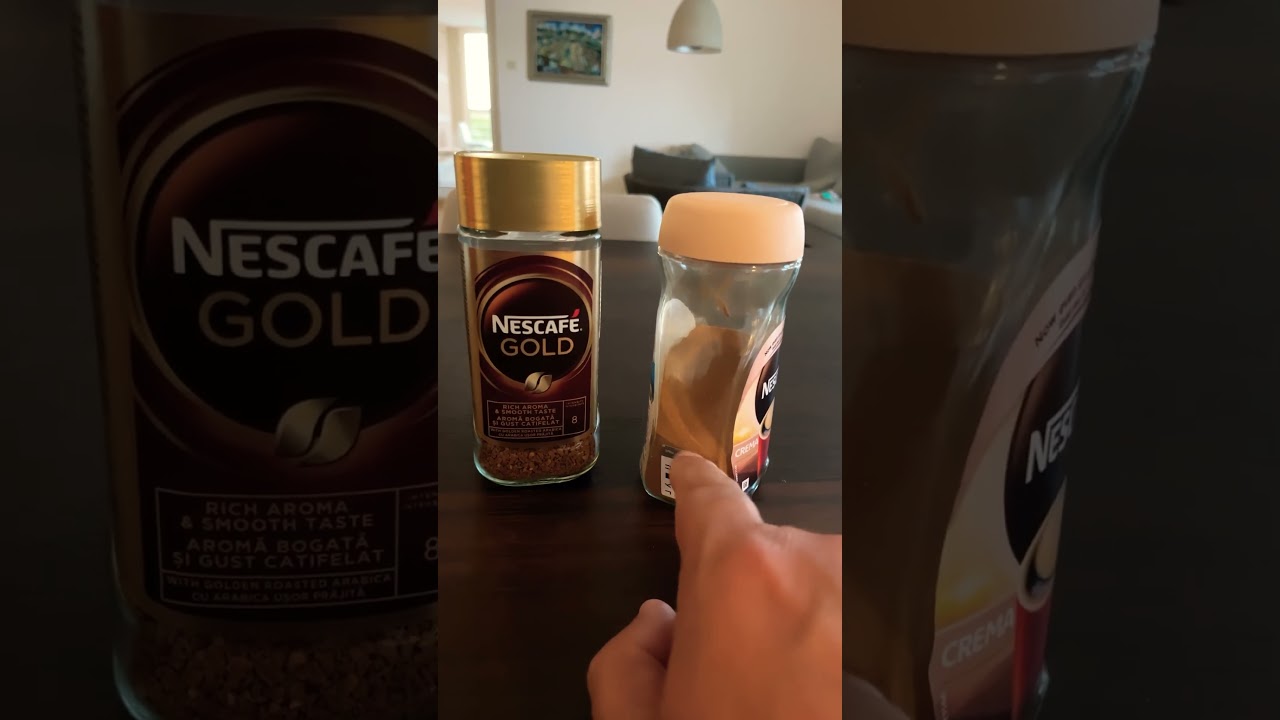 Nescafe gold vs Nescafe cream
