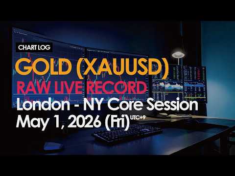 Gold (XAUUSD) May 1, 2026 (Fri) | London to NY Session | Raw Price Action [5m chart] No Music