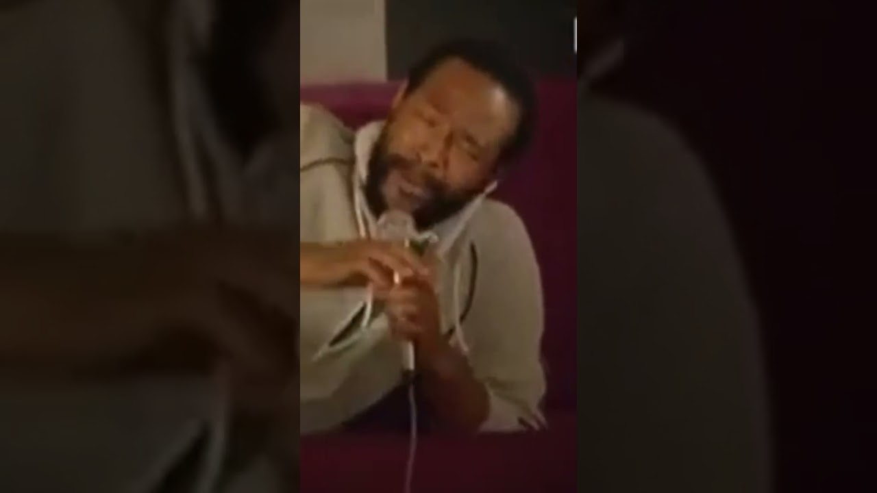 Marvin rehearsing “I Want You” with his band in 1981 🎶 