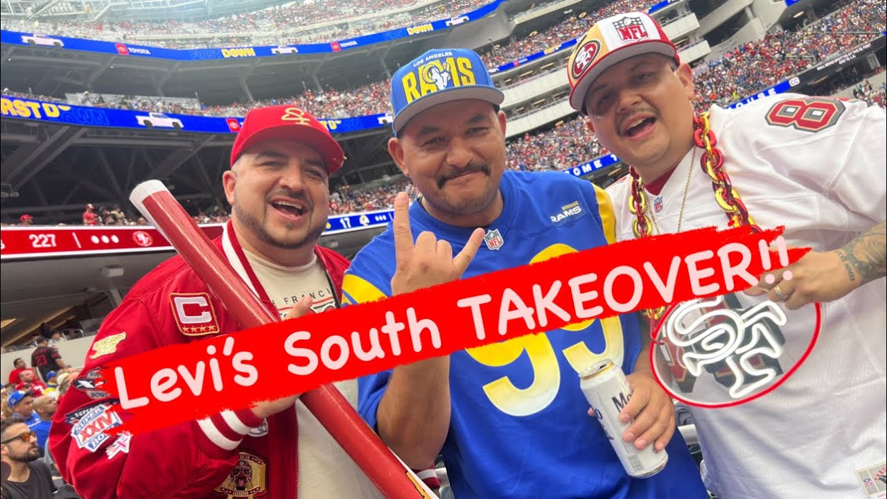 49ers take over Sofi Stadium aka Levi's South!