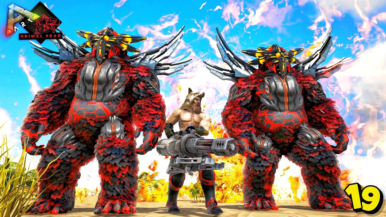 I Defeated Bacon Overlord Daddy and Tamed the Ultimate Bacon Bigfoot 🔥 ARK Super Mega Modded #19